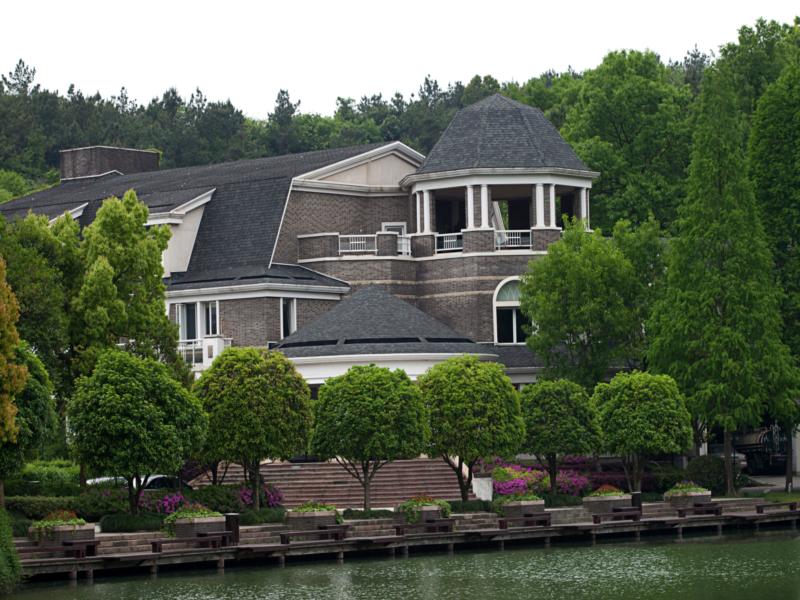 玻纤胎沥青瓦建筑展示